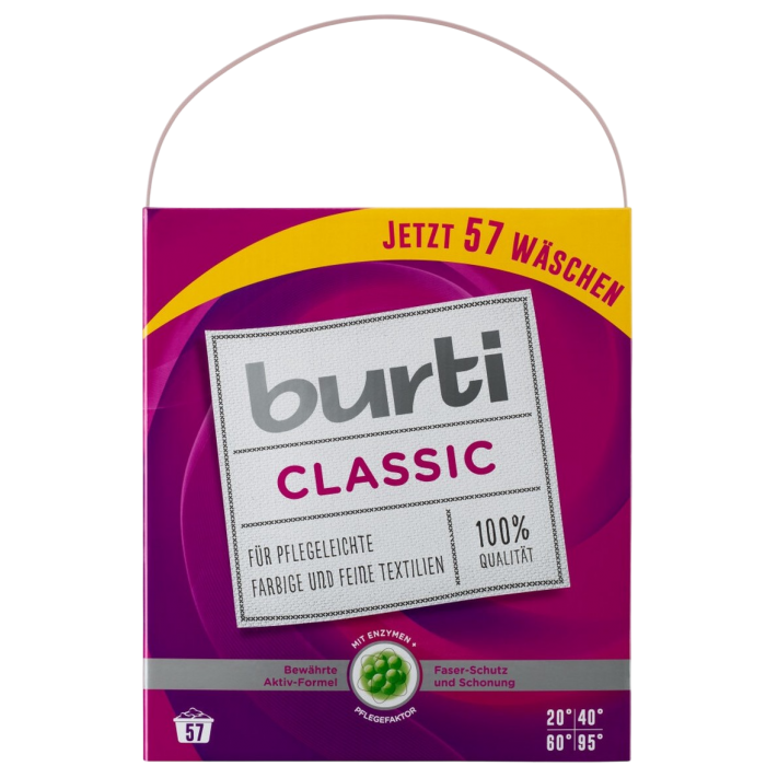 Стиральный порошок универсальный Burti 4.312 кг (57 стирок) - 